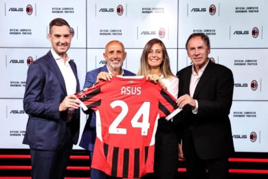 Milan, Asus è il nuovo Official Partner Hardware Partner del club