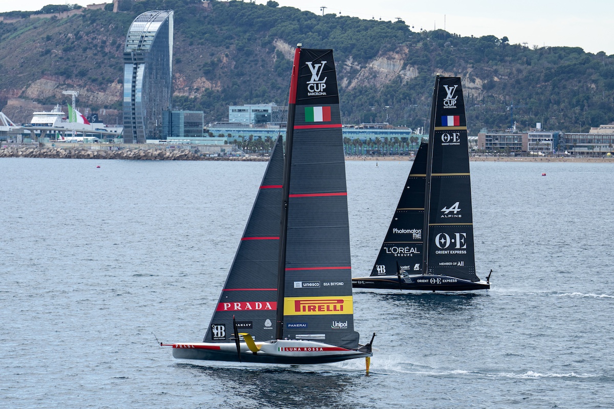 Louis Vuitton Cup, Luna Rossa in semifinale battuto Orient Express