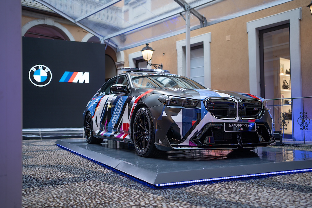 Debutto della nuova BMW M5 Safety Car ibrida al Gran Premio di Misano MotoGP Debutto della nuova BMW M5 Safety Car ibrida al Gran Premio di Misano MotoGP