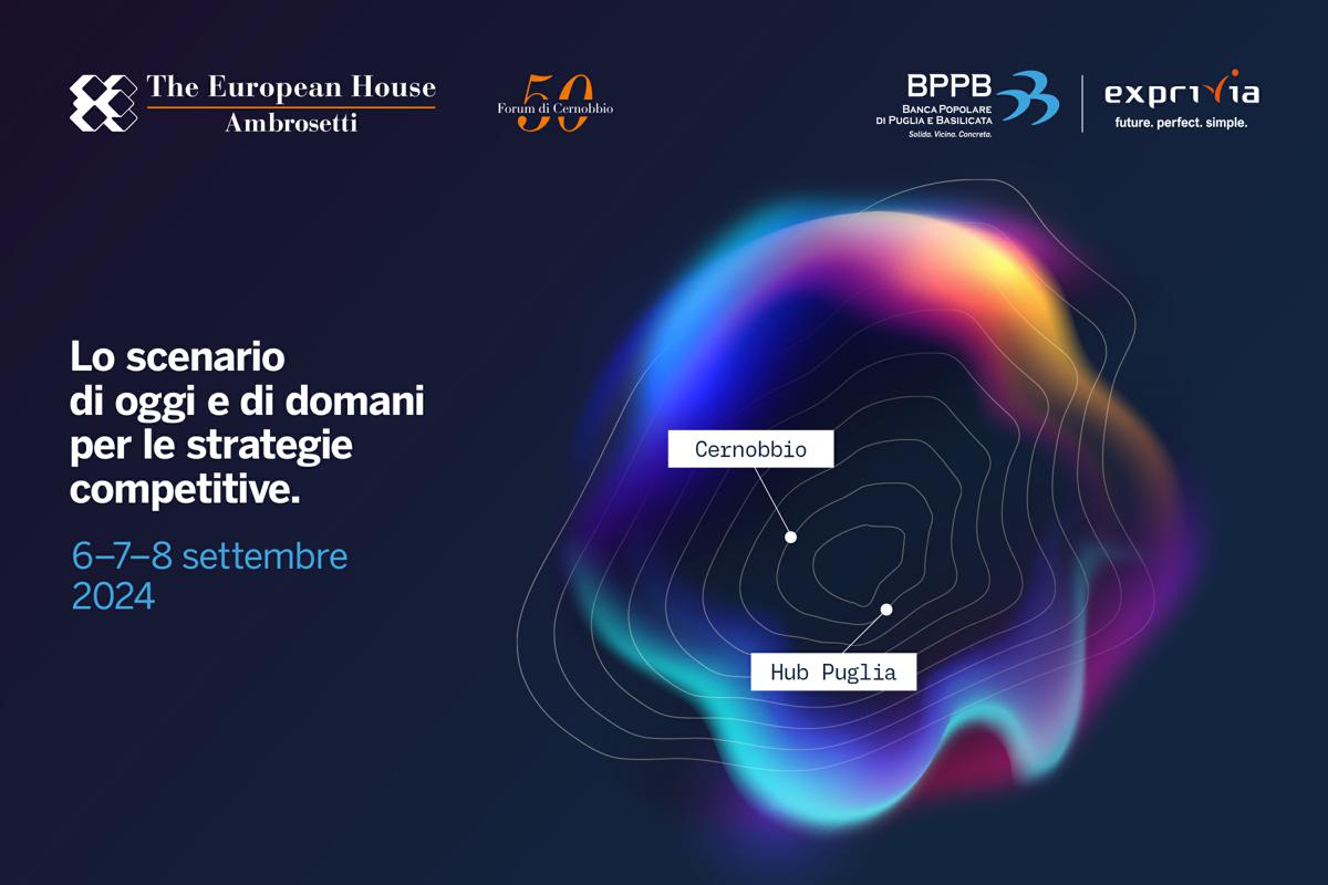 BPPB-Exprivia, Forum THEA Cernobbio/Bari: ‘Sud cerniera del Mediterraneo’