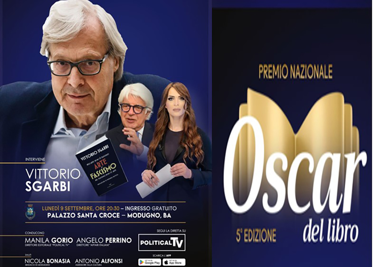 Premio “Oscar del libro”, il direttore Perrino intervista Sgarbi Premio “Oscar del libro”, il direttore Perrino intervista Sgarbi