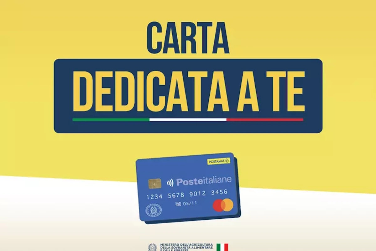 Carta dedicata a te 2024: a chi spetta la social card, importo e come riceverla