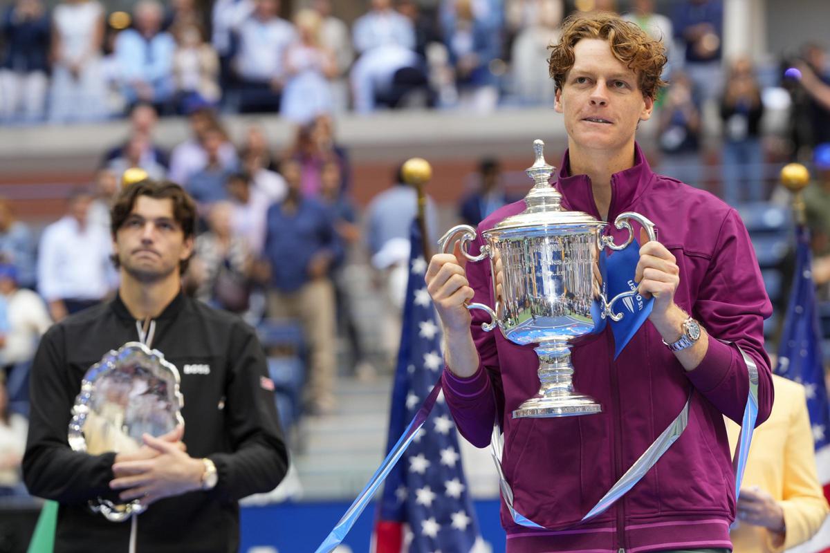 Sinner vince Us Open 2024 e… ascolti tv: Jannik da solo fa più di Rai1 e Canale 5 (e nel ranking Atp Djokovic è doppiato) Sinner vince Us Open 2024 e… ascolti tv: Jannik da solo fa più di Rai1 e Canale 5 (e nel ranking Atp Djokovic è doppiato)