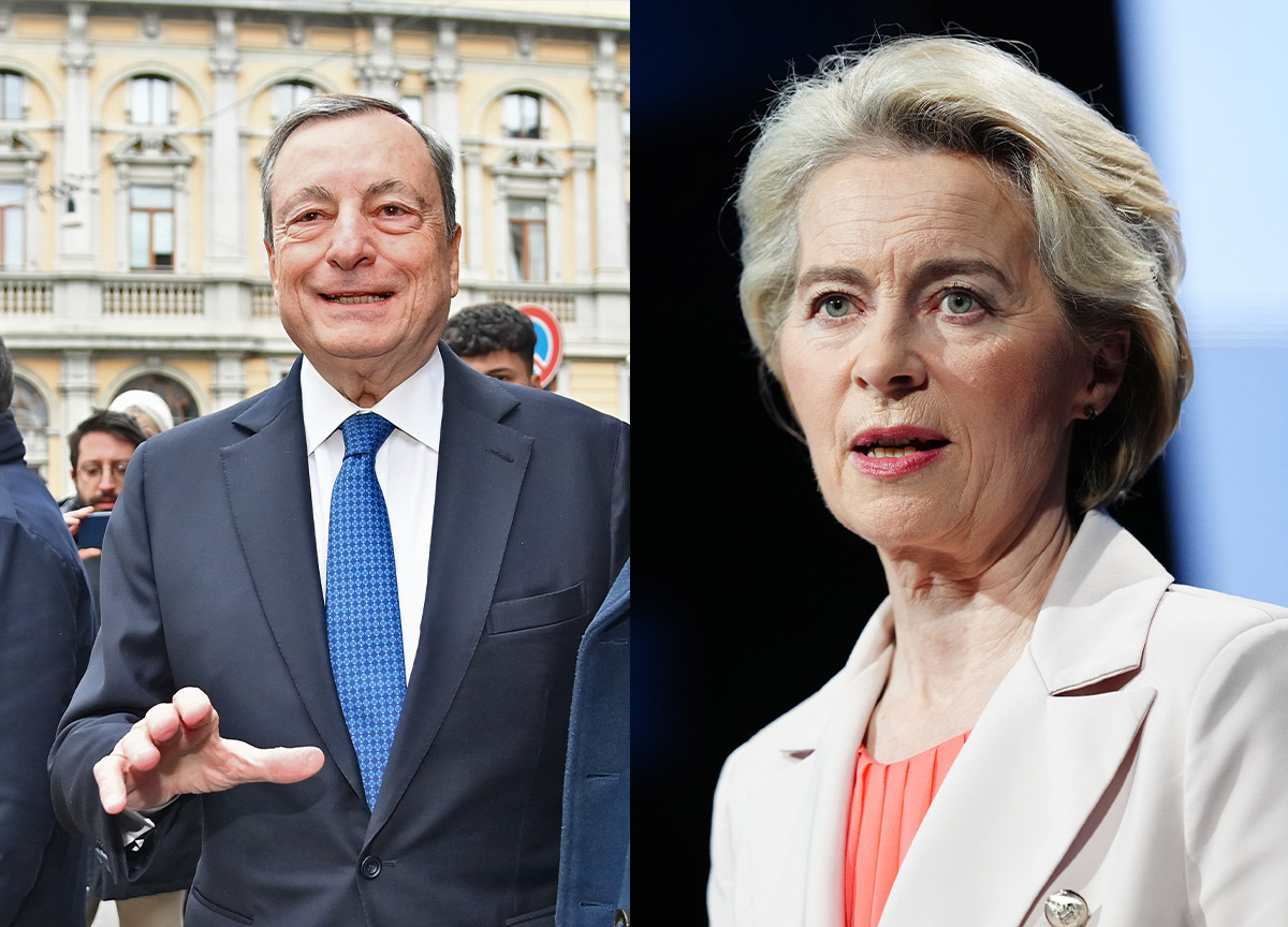 Ue, il piano Marshall di Draghi da 800mld l’anno è già finito nel cassetto. La Germania: “No al debito comune” Ue, il piano Marshall di Draghi da 800mld l’anno è già finito nel cassetto. La Germania: “No al debito comune”