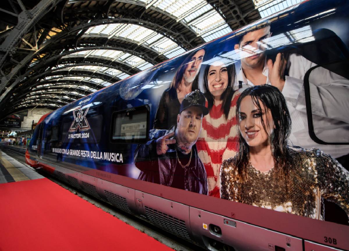 Trenitalia è partner ufficiale di X Factor 2024 Trenitalia è partner ufficiale di X Factor 2024