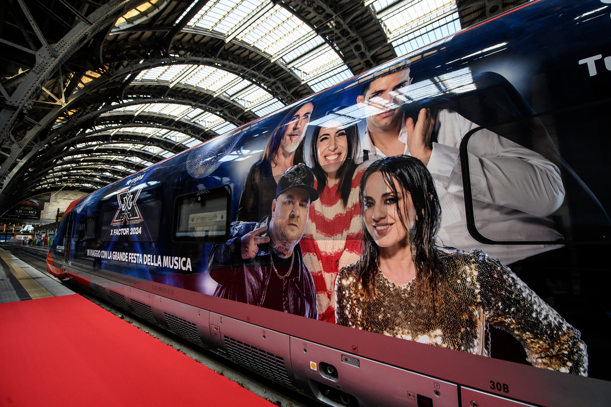 Trenitalia partner ufficiale di X Factor 2024
