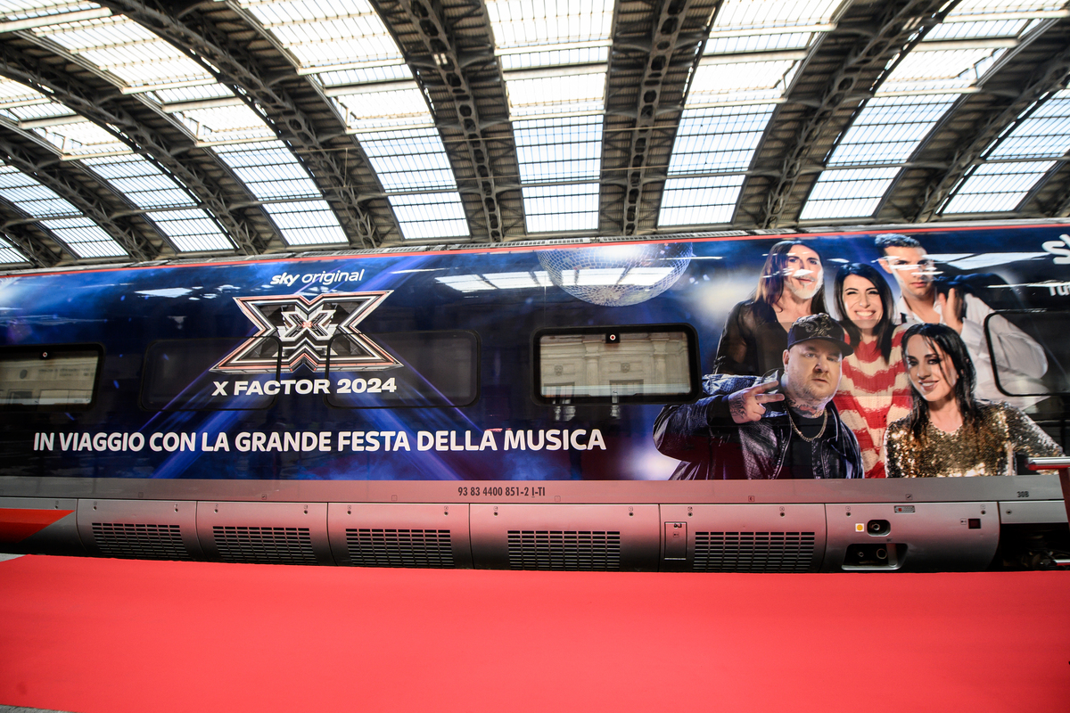 Trenitalia partner ufficiale di X Factor 2024