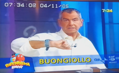 Ascolti tv, quasi 3 milioni di spettatori per Paperissima con l’omaggio a Luca Giurato. Gruber batte Del Debbio con il 9% di share