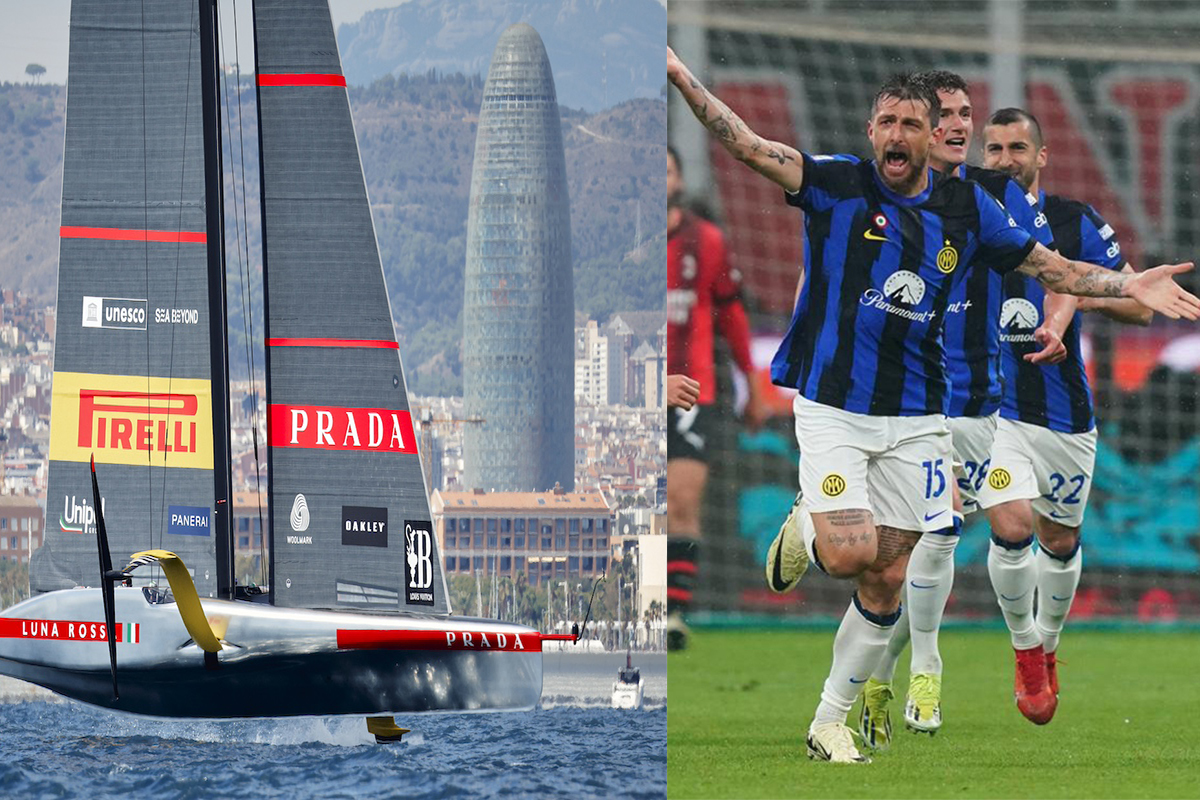 Galleria foto 'Luna Rossa vale quanto Milan e Inter! America’s Cup e Serie A alla pari negli ascolti tv. I trend' - foto 1