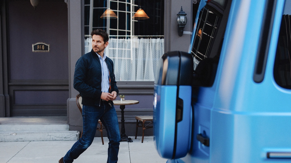 Bradley Cooper protagonista della campagna globale per la Classe G elettrica di Mercedes-Benz