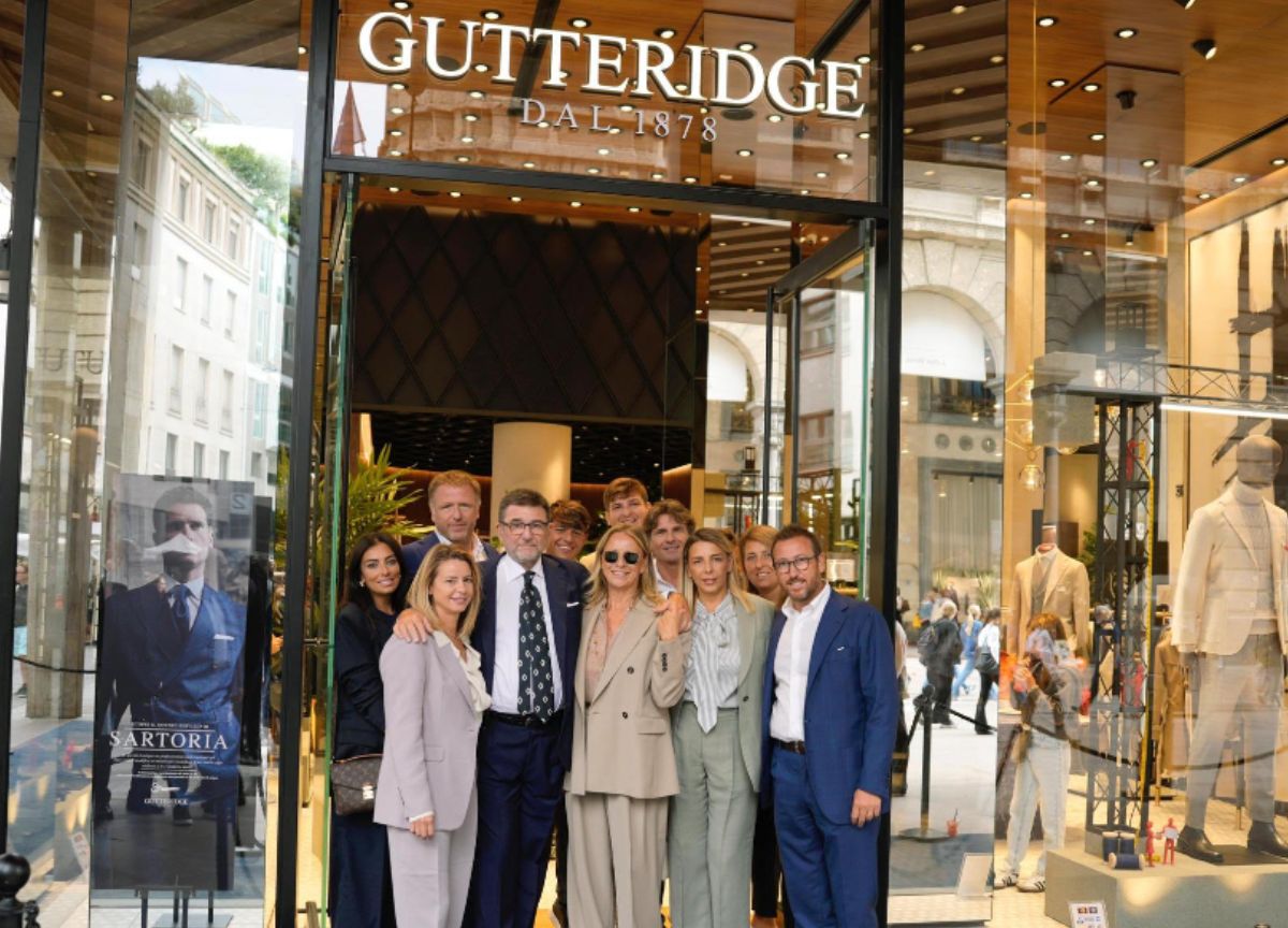 Gutteridge inaugura il nuovo store milanese in corso Vittorio Emanuele Gutteridge inaugura il nuovo store milanese in corso Vittorio Emanuele