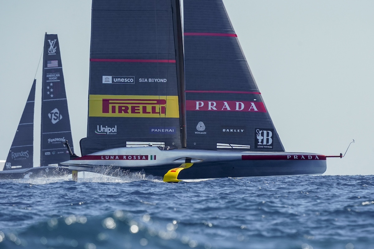 Louis Vuitton Cup, Luna Rossa brilla nella prima giornata delle semifinali