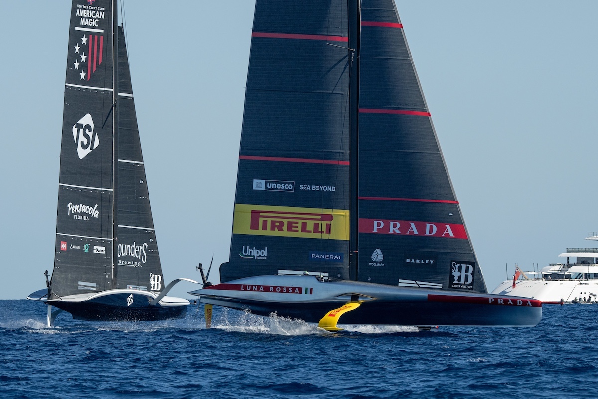 Louis Vuitton Cup, Luna Rossa brilla nella prima giornata delle semifinali