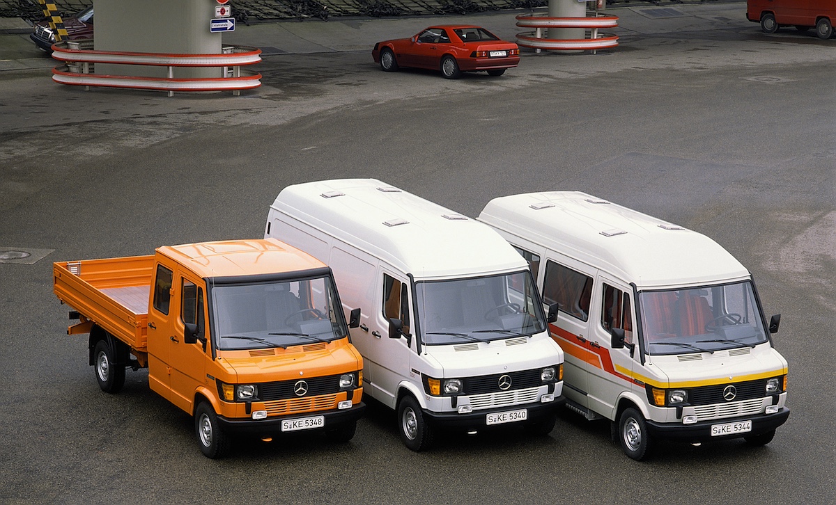 Mercedes-Benz Vans: storia, innovazione e anniversari del Bremer, T1/TN e Sprinter Mercedes-Benz Vans: storia, innovazione e anniversari del Bremer, T1/TN e Sprinter