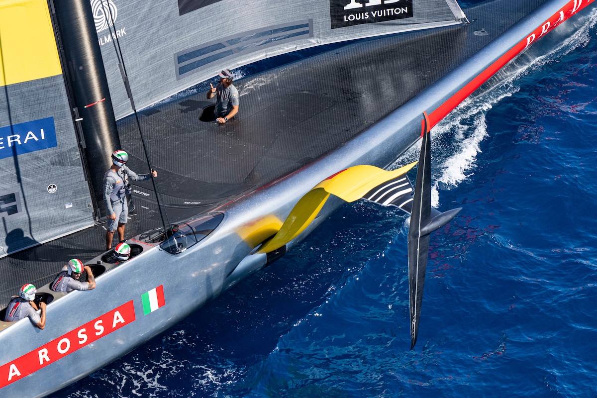 Louis Vuitton Cup, Luna Rossa vola in semifinale due vittorie decisive contro American Magic