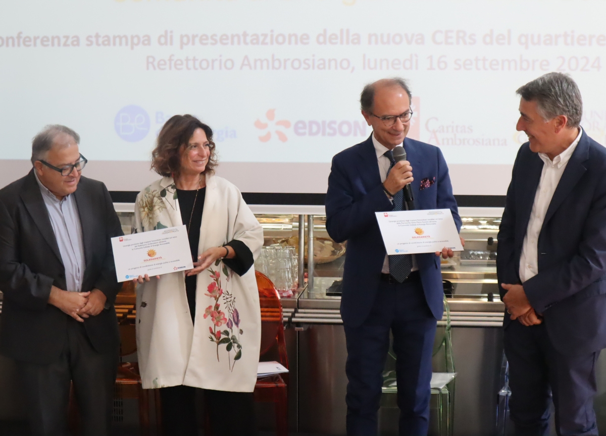 Edison e Banco dell’energia: inaugurata a Milano la Comunità Energetica Solidale “SOLEdarietà” Edison e Banco dell’energia: inaugurata a Milano la Comunità Energetica Solidale “SOLEdarietà”