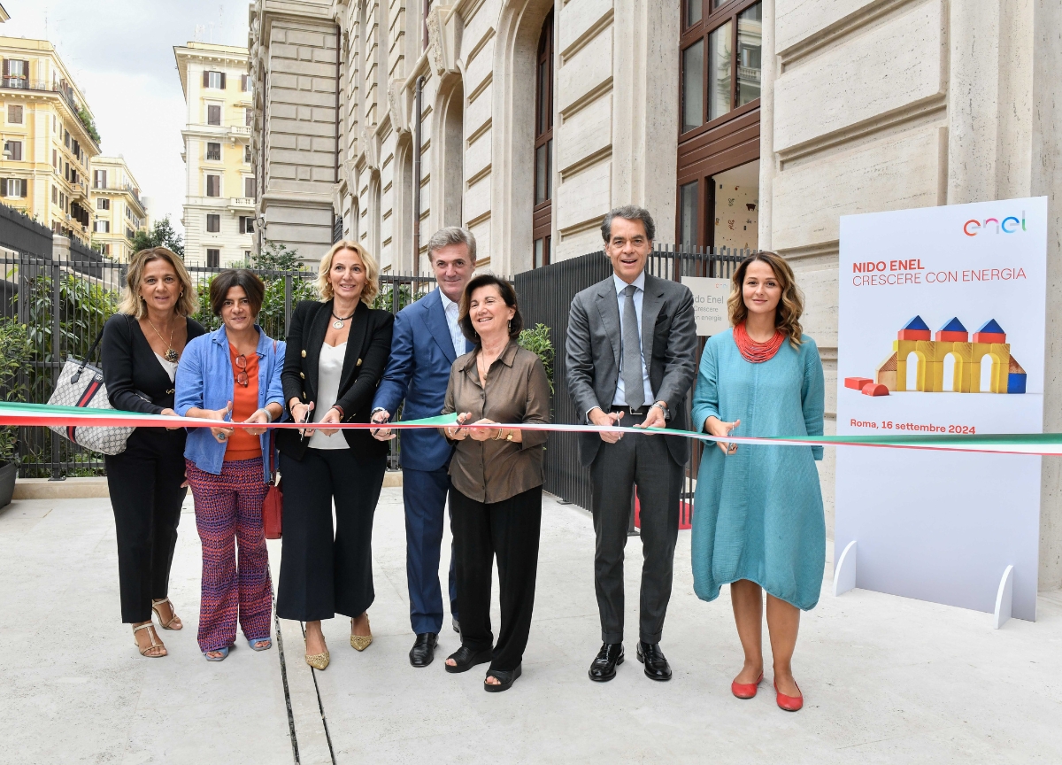 Enel, inaugurato a Roma il nido aziendale “Crescere con Energia” Enel, inaugurato a Roma il nido aziendale “Crescere con Energia”