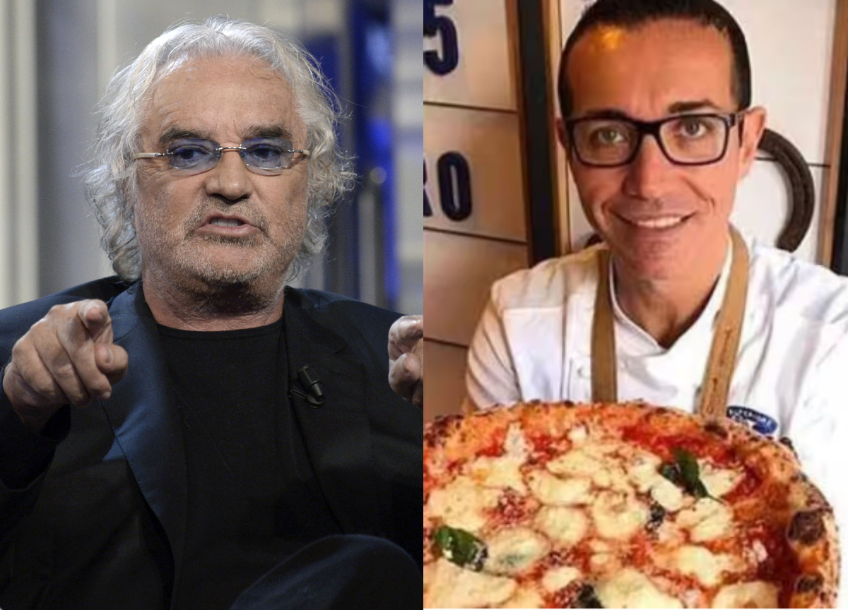 Pizza napoletana, è scontro tra Briatore e Sorbillo: “Sembra gomma da masticare”, “La tua è un cracker” Pizza napoletana, è scontro tra Briatore e Sorbillo: “Sembra gomma da masticare”, “La tua è un cracker”