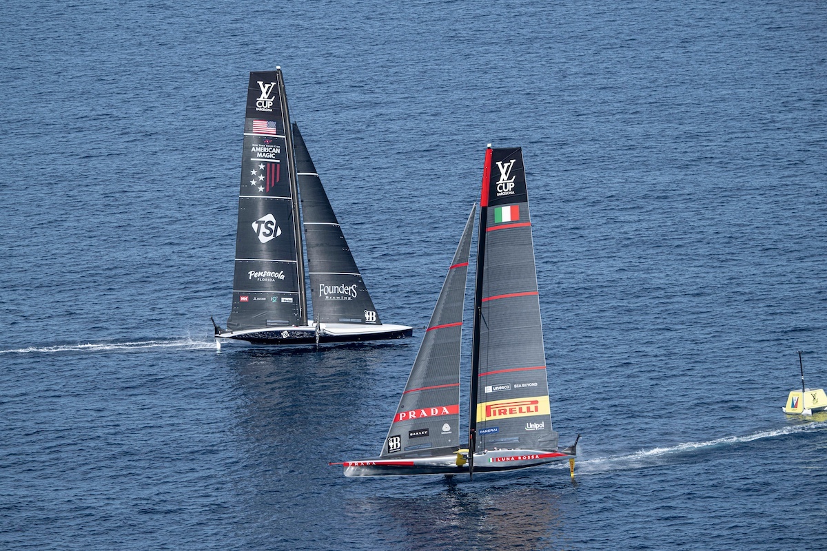 Louis Vuitton Cup 2024: Luna Rossa manca il match point contro American Magic Louis Vuitton Cup 2024: Luna Rossa manca il match point contro American Magic