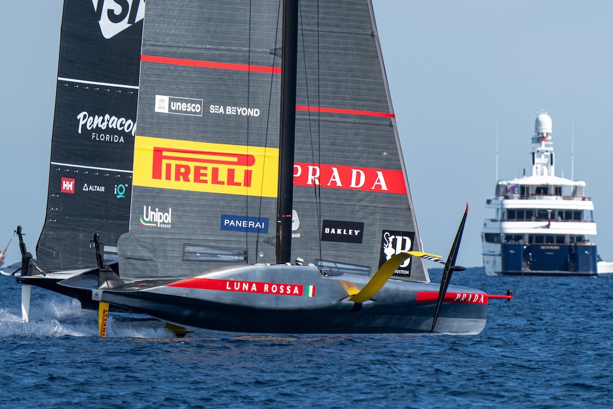 Louis Vuitton Cup 2024: Luna Rossa manca il match point contro American Magic Louis Vuitton Cup 2024: Luna Rossa manca il match point contro American Magic
