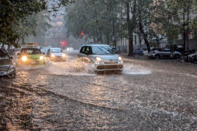 Maltempo, Boris fa paura: allerta tempesta. “Evitate gli spostamenti”