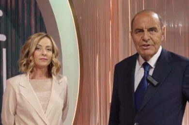 Ascolti tv, Vespa con Meloni sfiora i 4 milioni di spettatori ma cala nello share. Gruber batte Del Debbio