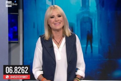 Ascolti tv, Sciarelli sfonda il tetto del 12% di share e supera Rai1. Giordano sale al 7,2% con il servizio sul “Calippo Tour”