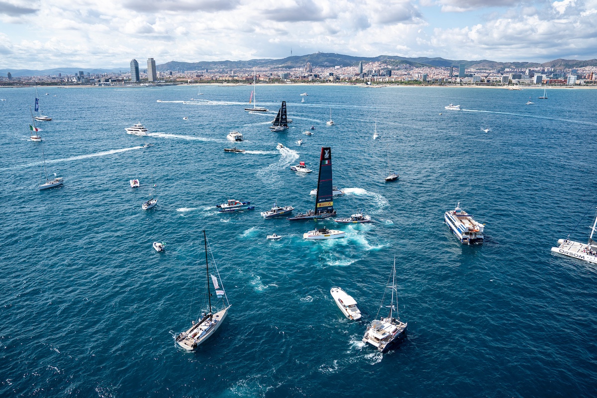 Louis Vuitton Cup 2024 Luna Rossa vola in finale,battuto il team USA
