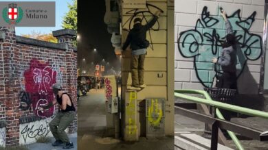 Milano: operazione contro il writing vandalico, blitz nelle case di 5 componenti di una crew