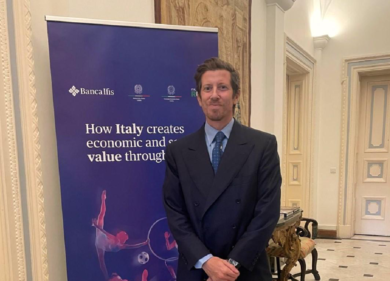 Banca Ifis presenta all’Ambasciata d’Italia nel Regno Unito il valore economico dello sport italiano