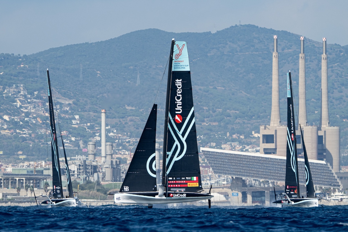 UniCredit Youth America’sCup, Luna Rossa in testa con cinque vittorie su otto