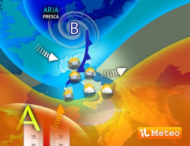 Meteo della settimana pazzo e Italia divisa in due: in arrivo piogge (e 35 gradi)