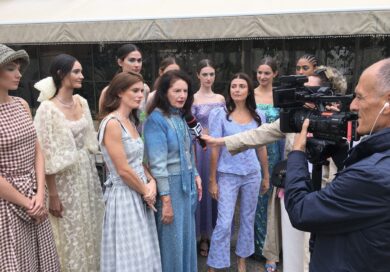 Luisa Beccaria show al LùBar per la collezione SS 2025