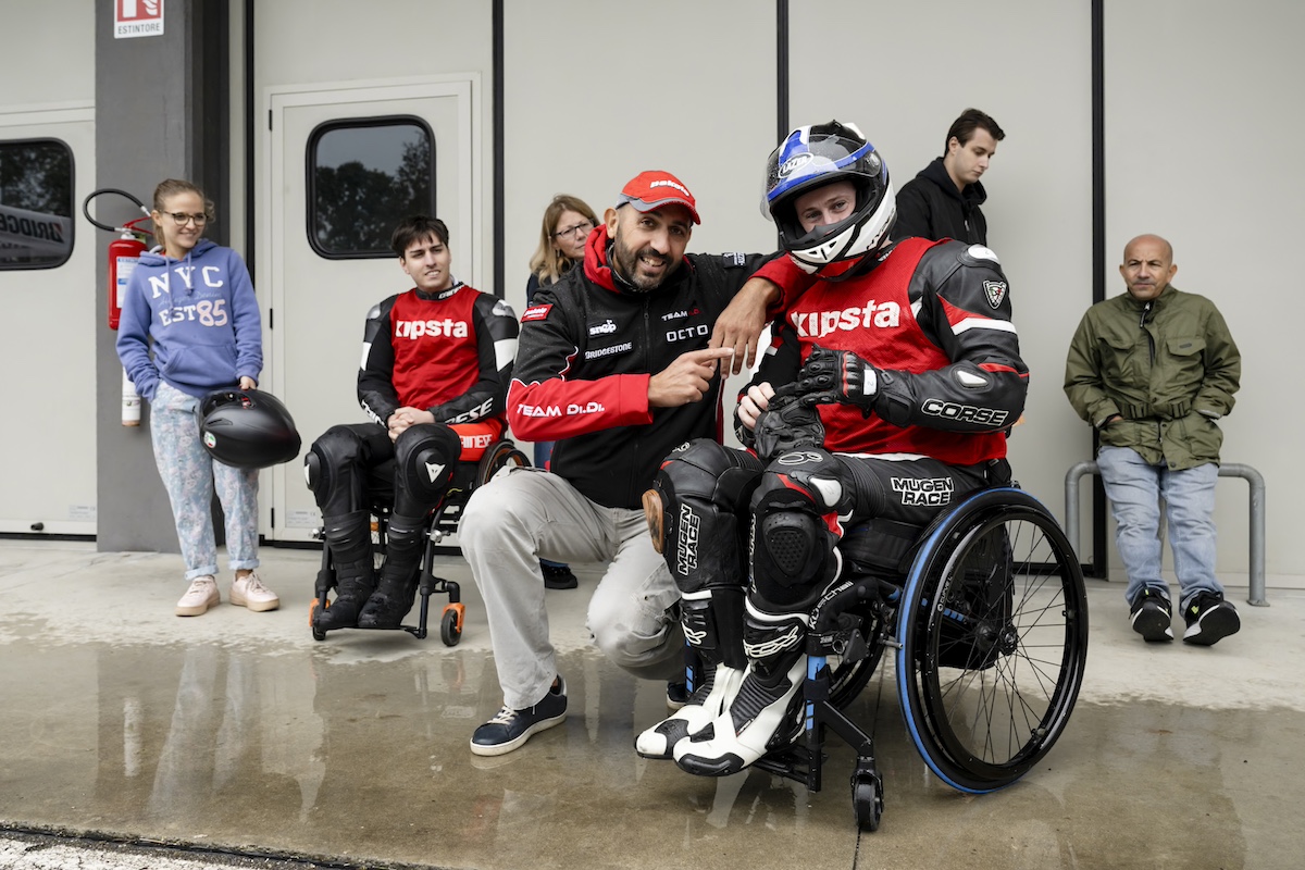 BMW Motorrad e Di.Di. insieme a Cervesina per l’inclusione: corso di guida per motociclisti disabili