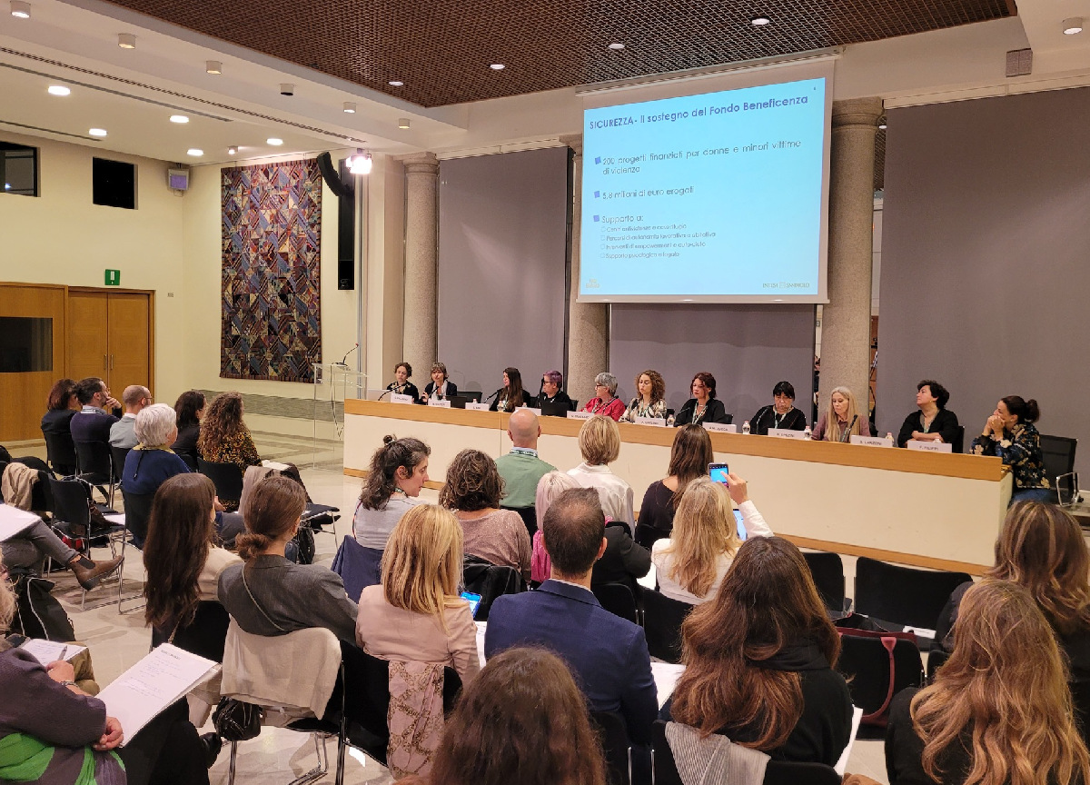 Intesa Sanpaolo: dal Fondo di Beneficenza un incontro sulle priorità per l’equità di genere Intesa Sanpaolo: dal Fondo di Beneficenza un incontro sulle priorità per l’equità di genere