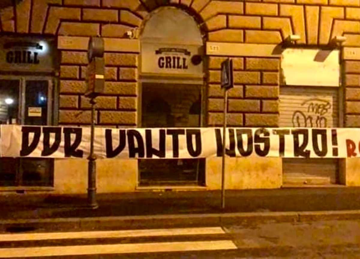 Roma tappezzata di manifesti, “De Rossi nostro vanto, yankee go home!”. Bufera ultras sui Friedkin