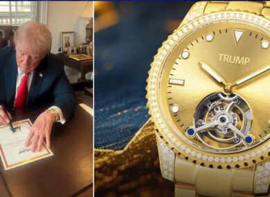 Usa, la nuova trovata di Trump: lanciata collezione di orologi con il suo nome