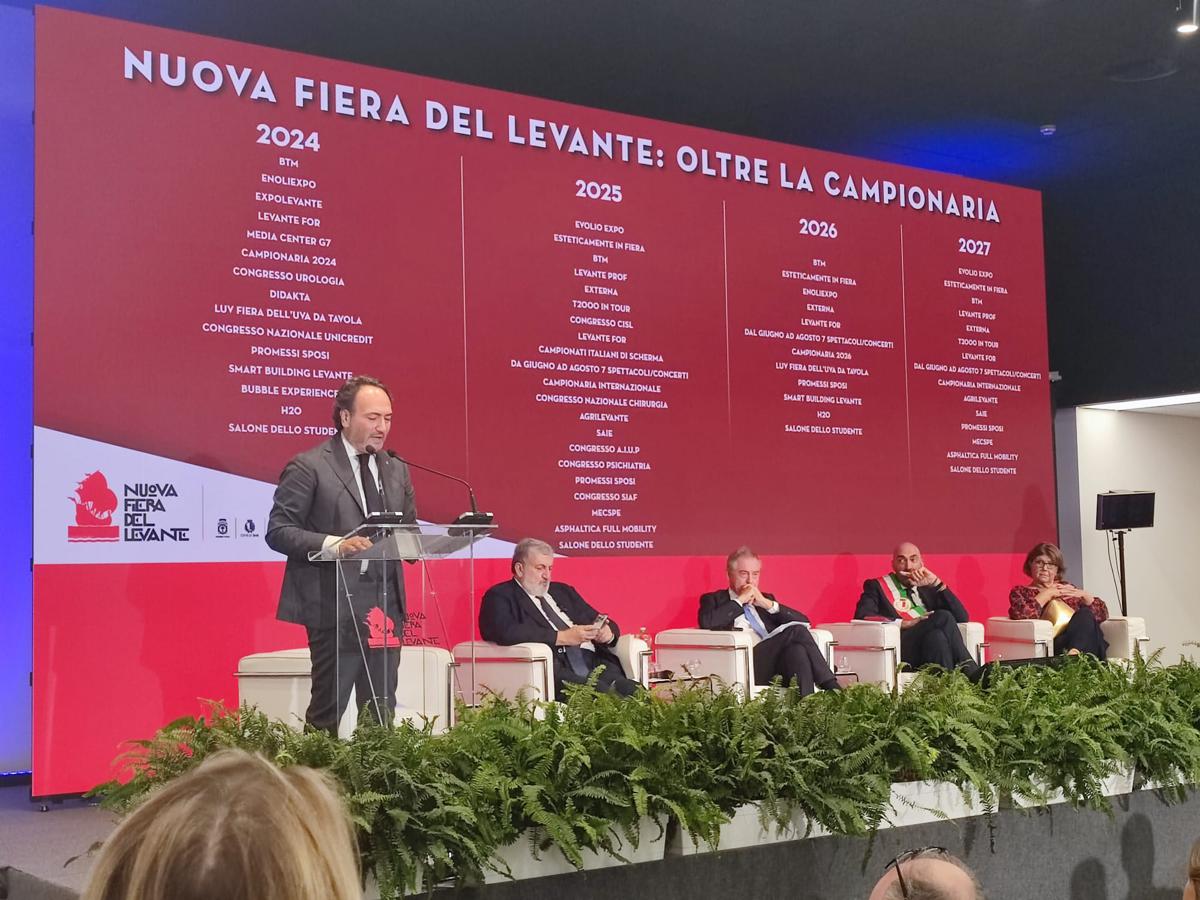 87^ Fiera del Levante col Ministro Urso e le connessioni al Piano Mattei