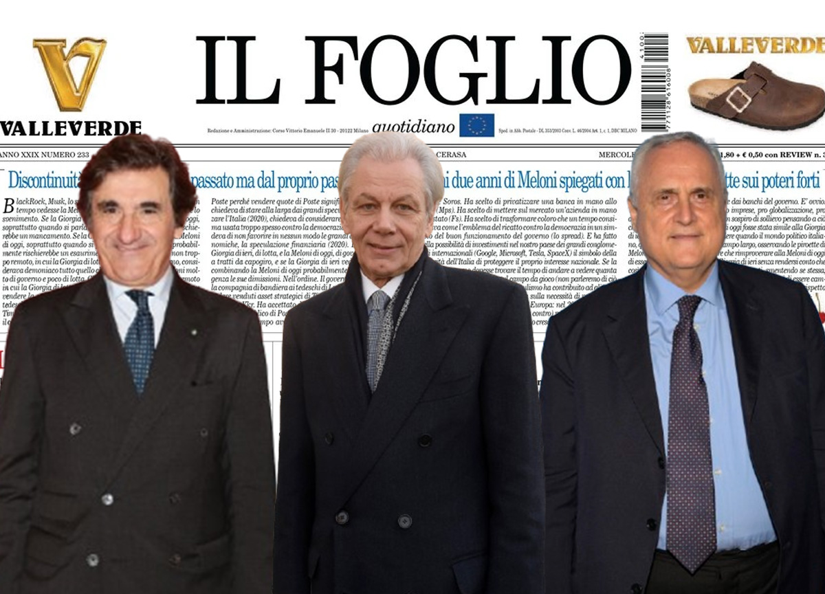 Il Foglio passa di mano? Voci su Cairo, anche Berlusconi e Iervolino tra i possibili interessati Il Foglio passa di mano? Voci su Cairo, anche Berlusconi e Iervolino tra i possibili interessati