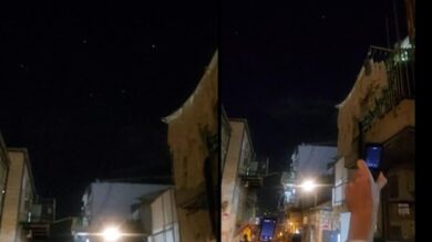 Panico a Gerusalemme: cittadini terrorizzati riprendono i missili iraniani