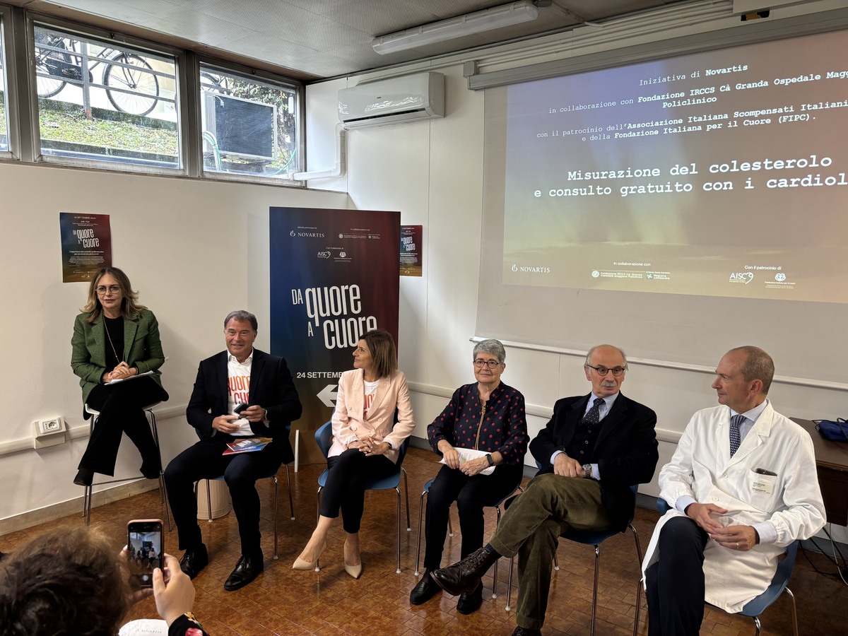 Prevenzione cardiovascolare, Novartis: al via la nuova campagna “Da Quore a Cuore”