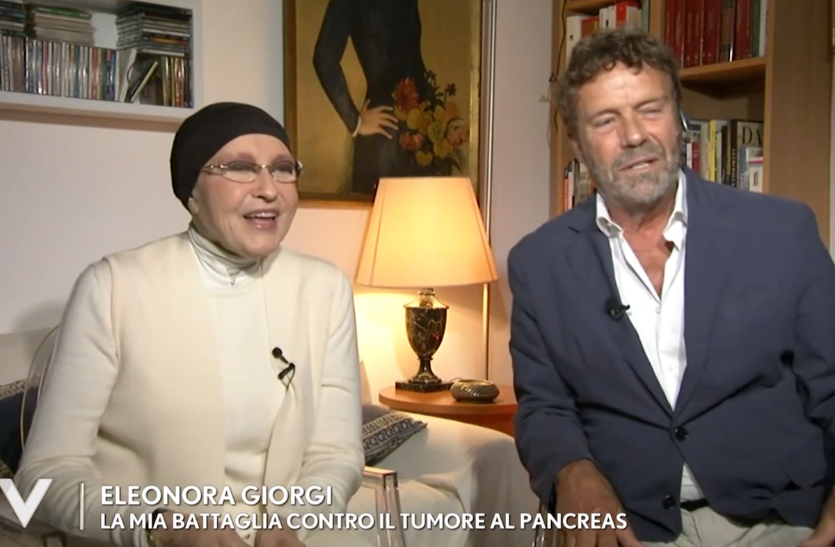 Eleonora Giorgi e Massimo Ciavarro: “Uniti contro il tumore al pancreas, ma la chemio è dura. Il nostro un amore grandissimo” Eleonora Giorgi e Massimo Ciavarro: “Uniti contro il tumore al pancreas, ma la chemio è dura. Il nostro un amore grandissimo”
