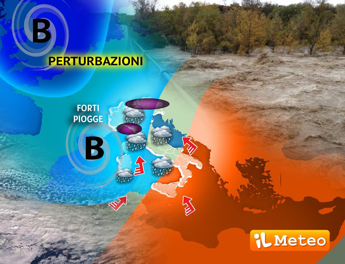 Meteo questa settimana: prima piogge e nubifragi poi il sole, quando arriva l’ottobrata Meteo questa settimana: prima piogge e nubifragi poi il sole, quando arriva l’ottobrata