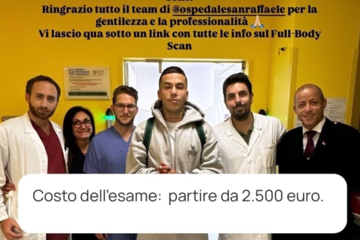 Sfera Ebbasta e il post sul check-up da 2.500 euro al San Raffaele, scoppia la polemica : “Liste di attesa di 2 anni” Sfera Ebbasta e il post sul check-up da 2.500 euro al San Raffaele, scoppia la polemica : “Liste di attesa di 2 anni”