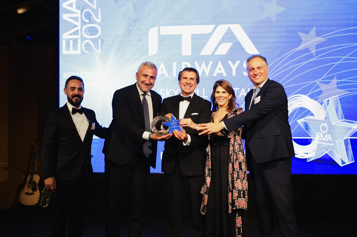 ITA Airways vince il premio “Best Business Class” agli European Mission Awards 2024 ITA Airways vince il premio “Best Business Class” agli European Mission Awards 2024