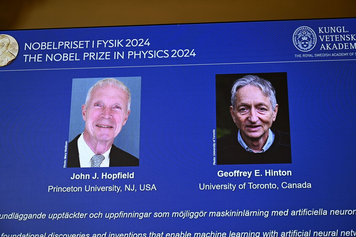Nobel per la fisica all’americano Hopfield e al canadese Hinton Nobel per la fisica all’americano Hopfield e al canadese Hinton