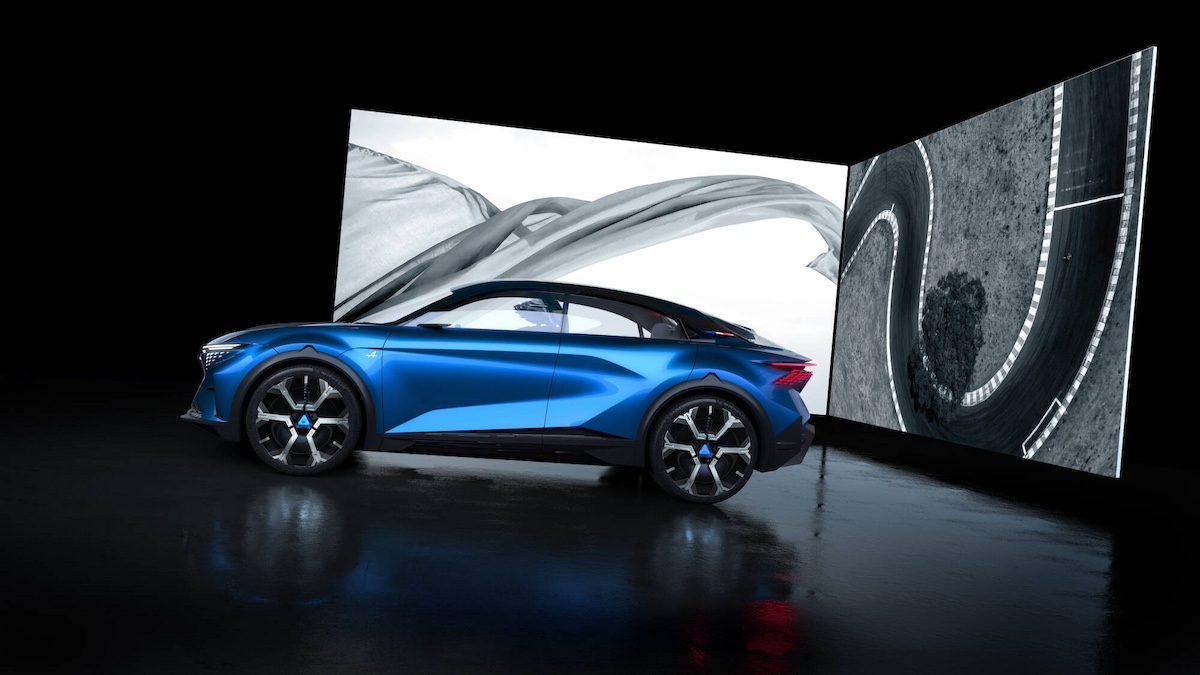 Alpine A390_β: la fastback sportiva che anticipa il futuro del marchio