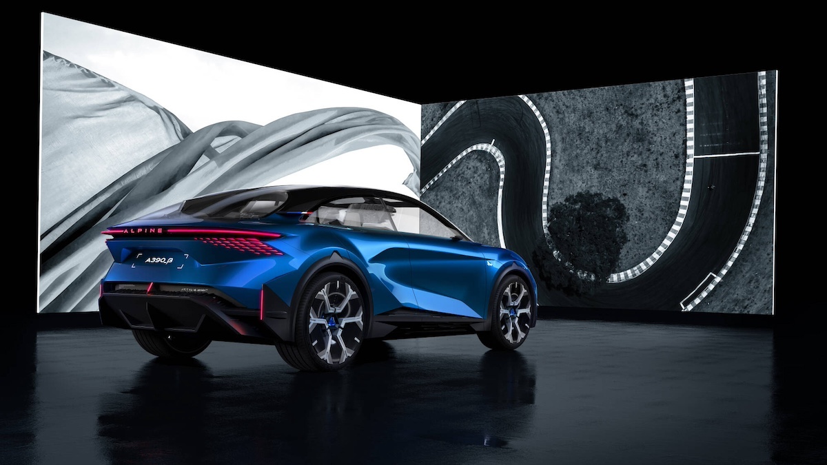 Alpine A390_β: la fastback sportiva che anticipa il futuro del marchio