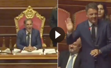 Scontro Renzi e La Russa in Senato: “Faccia l’arbitro, si limiti a tifare Inter. Stia al suo posto”