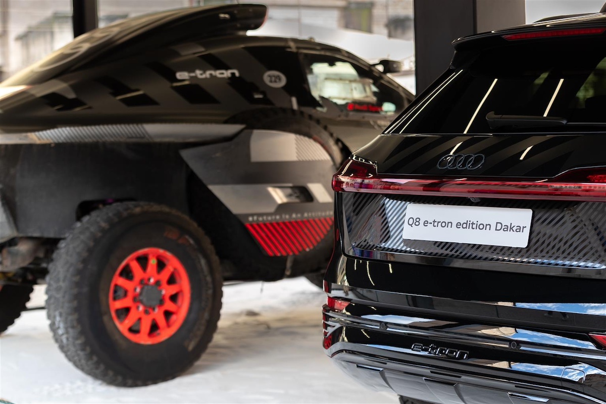Audi Q8 e-tron Edition Dakar debutta  al Festival di Trento, innovazione e performance, ma a che prezzo?